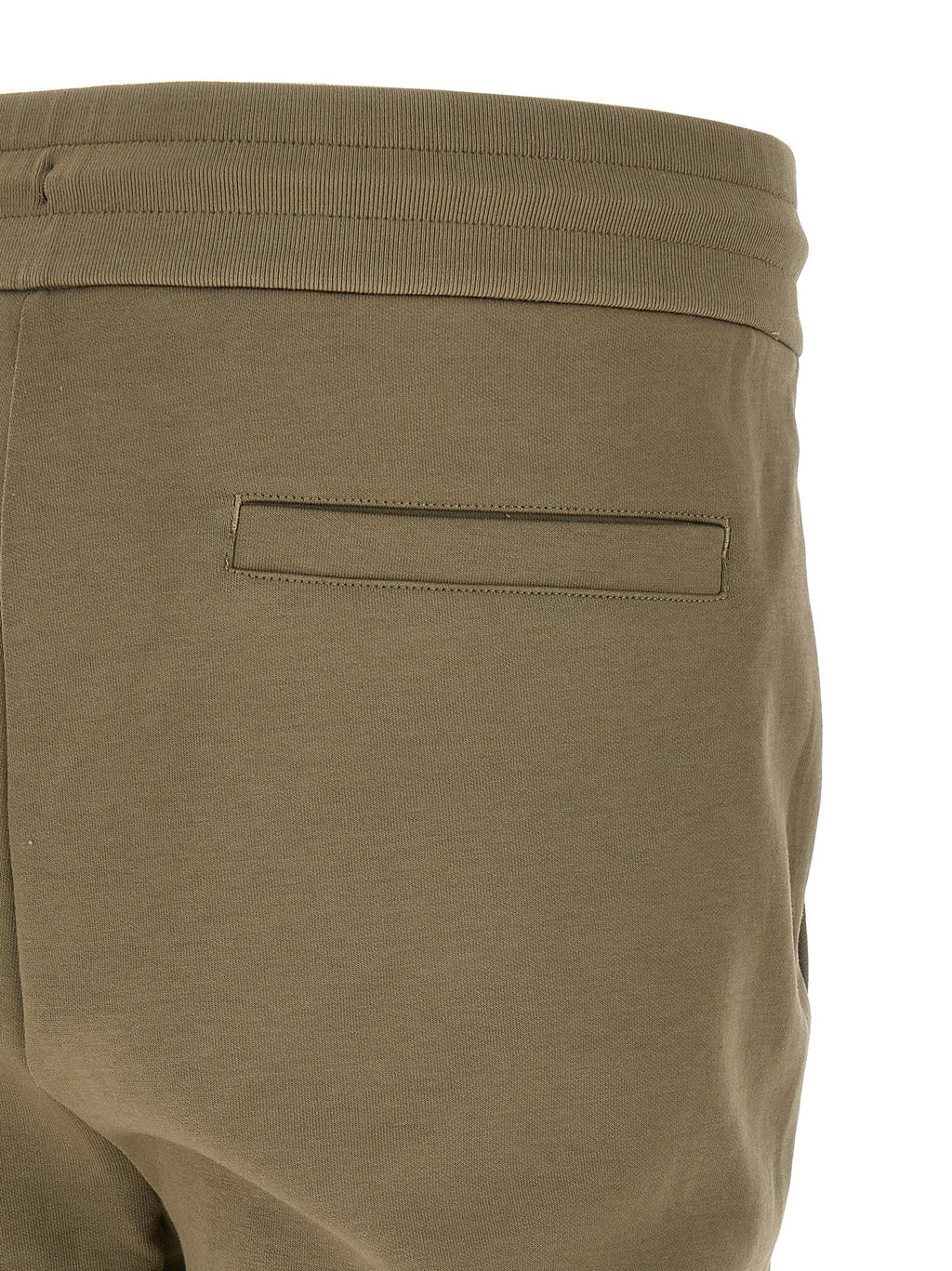 Bicolor Cotton Blend Joggers