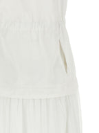 White Cotton Casarsa Long Dress
