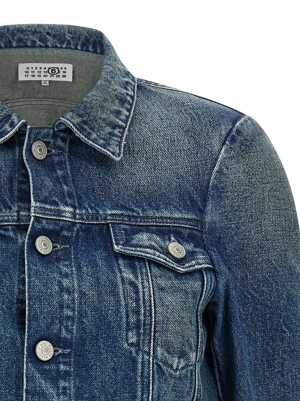 Blue Cotton Denim Jacket