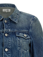 Blue Cotton Denim Jacket