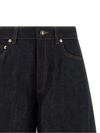 Oversized Flared Cotton Jeans
