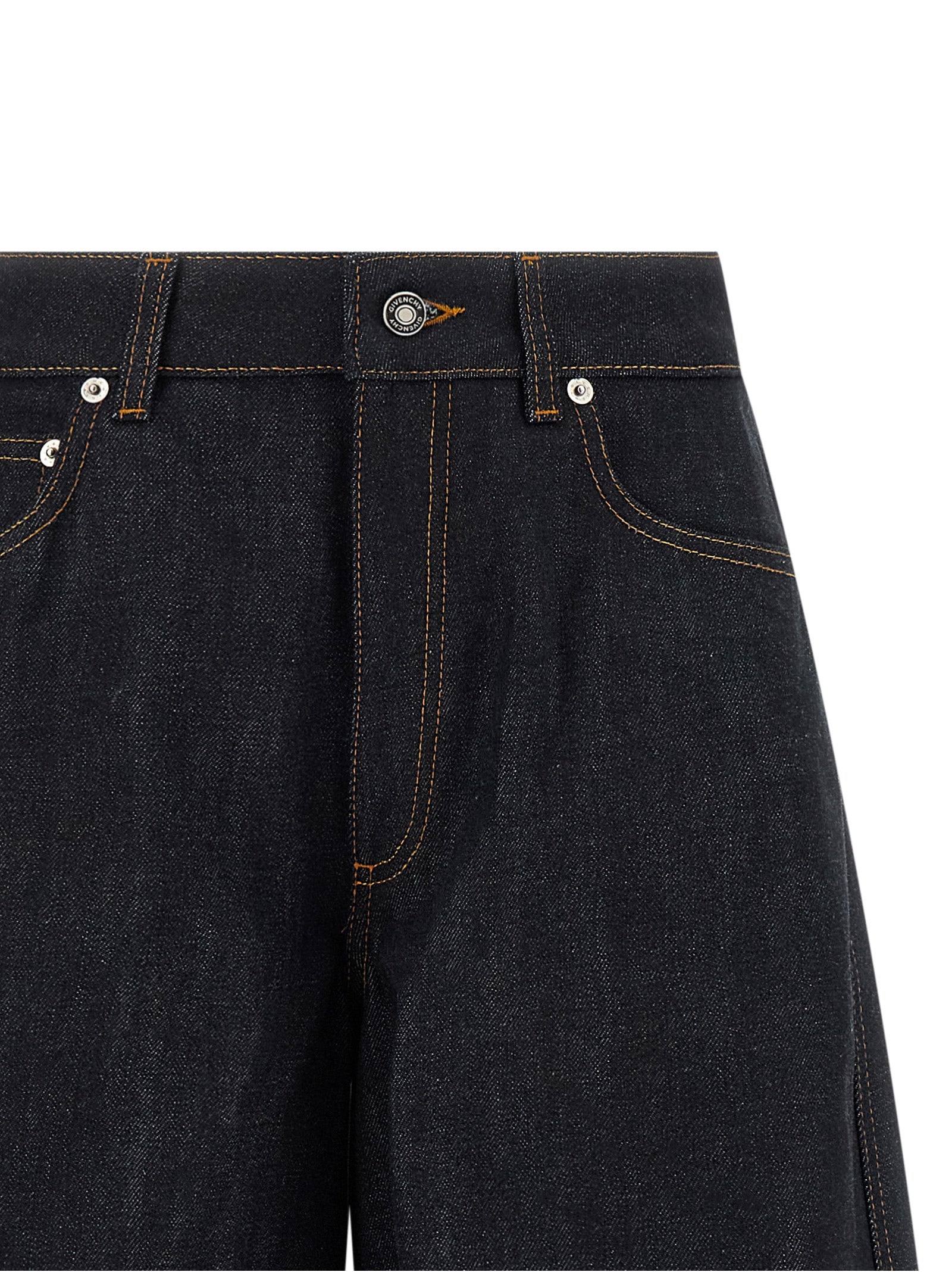 Oversized Flared Cotton Jeans