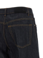 Oversized Flared Cotton Jeans