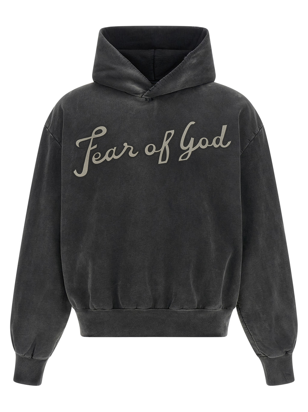 Black Heavyweight Cotton Hoodie