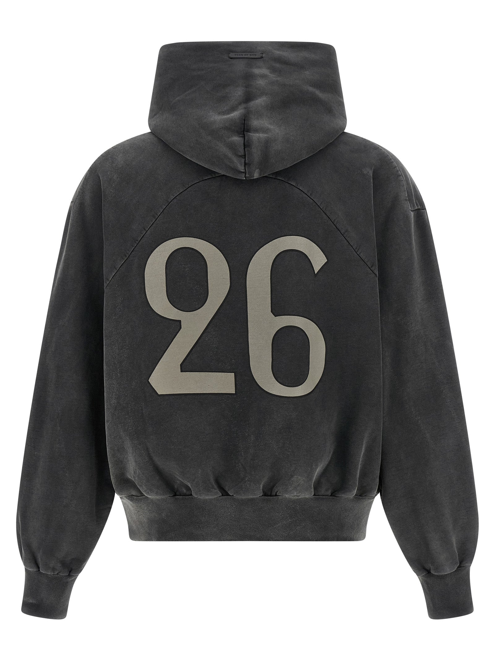 Black Heavyweight Cotton Hoodie