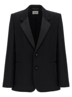 Black Wool Blazer