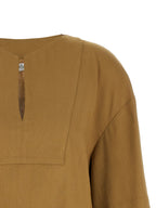Beige Linen MxpSospiro Blouse