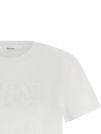 Cotton T-Shirt with MaxMarabesque Embroidery