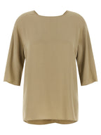 MxeGattini Heavy Silk Crepe De Chine Blouse