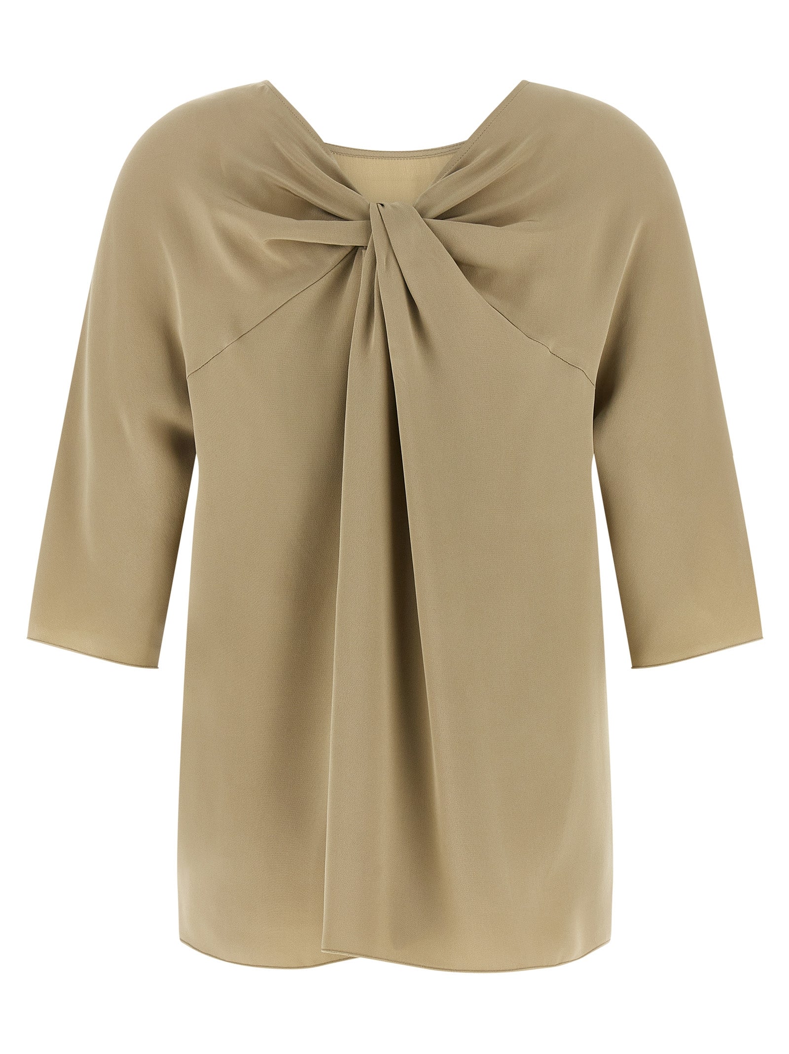 MxeGattini Heavy Silk Crepe De Chine Blouse