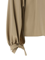 Beige Silk Blouse