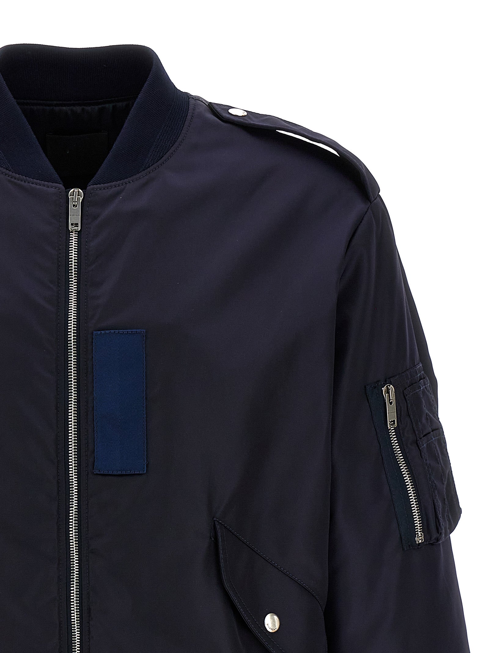 Polyamide Marine Bomber Jacket
