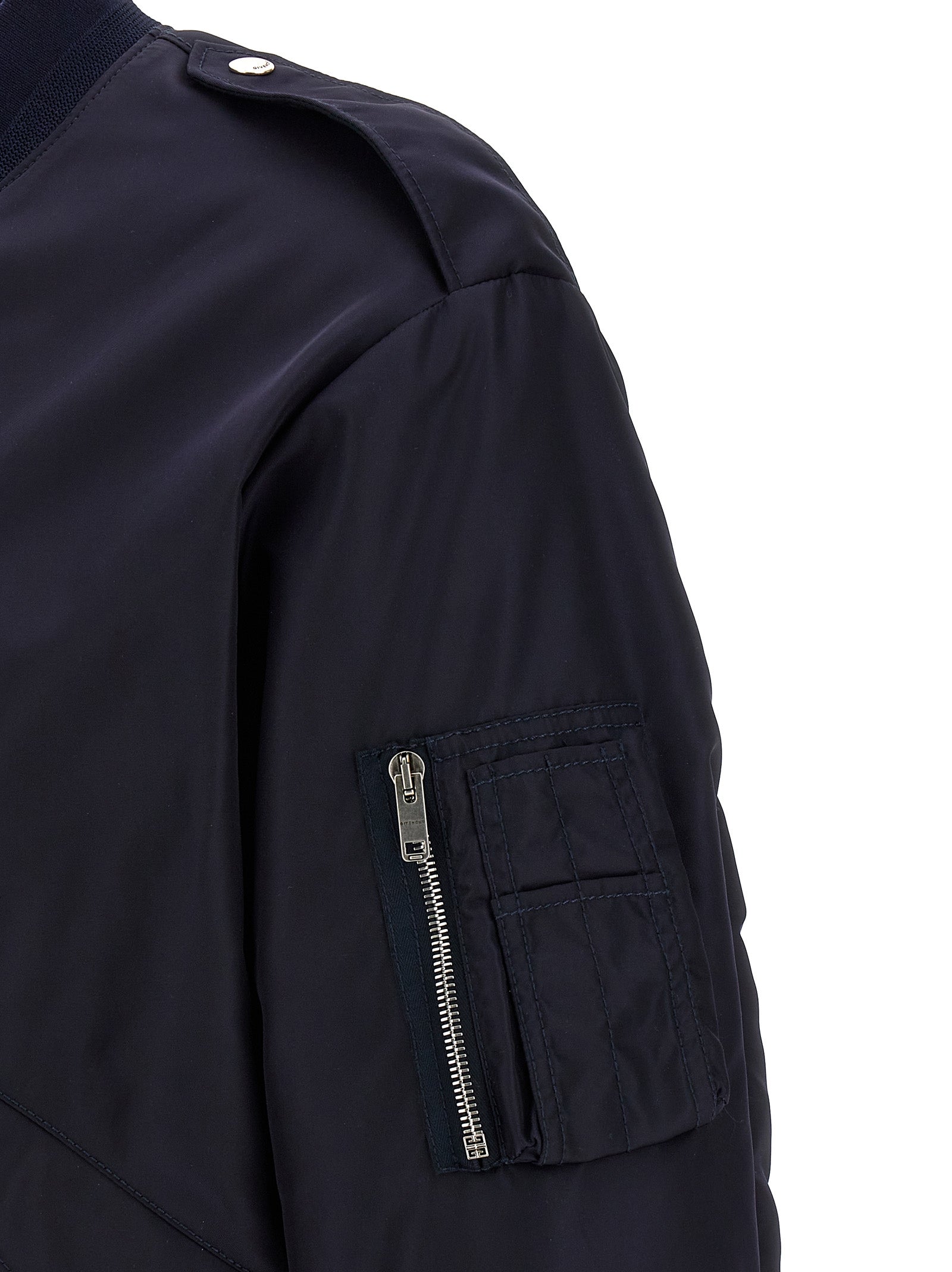 Polyamide Marine Bomber Jacket