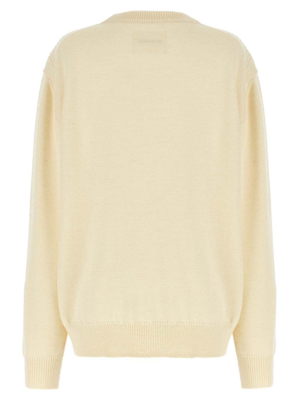 Wool Knit Crewneck Sweater