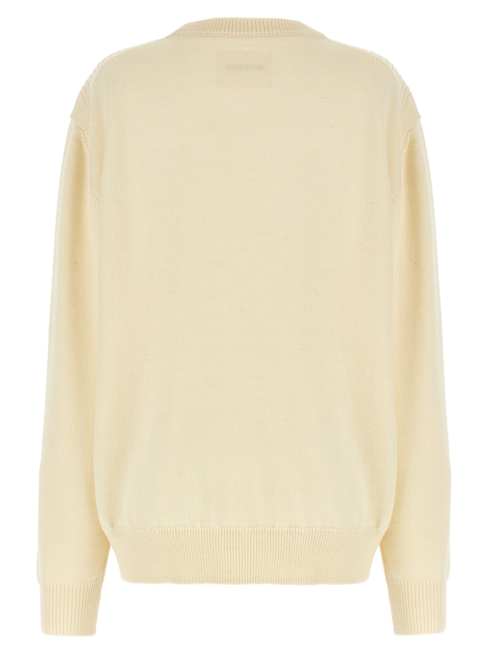 Wool Knit Crewneck Sweater