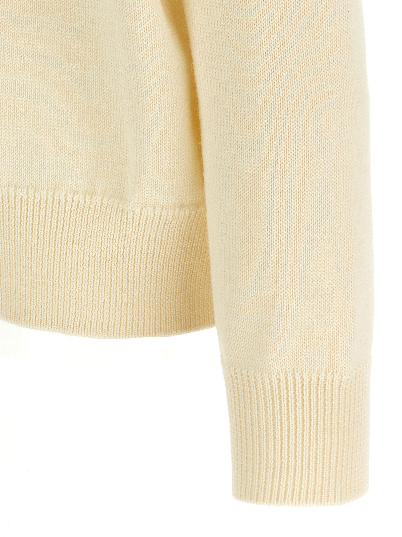 Wool Knit Crewneck Sweater