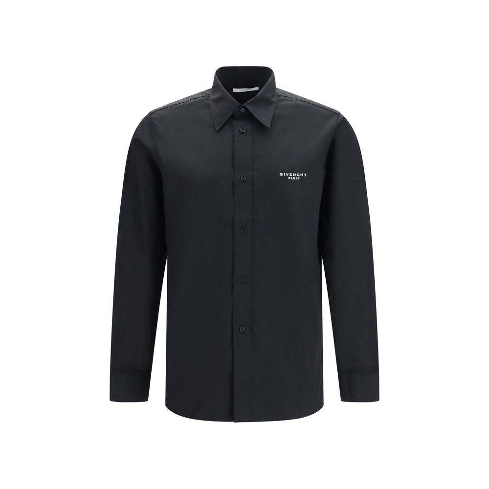 Embroidered Cotton Poplin Shirt