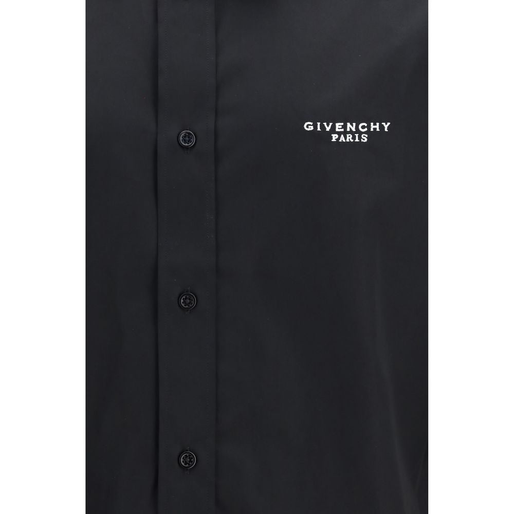 Embroidered Cotton Poplin Shirt