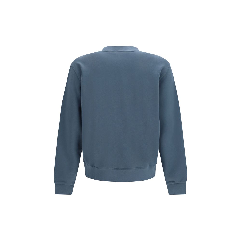 Signature Embroidered Cotton Sweatshirt