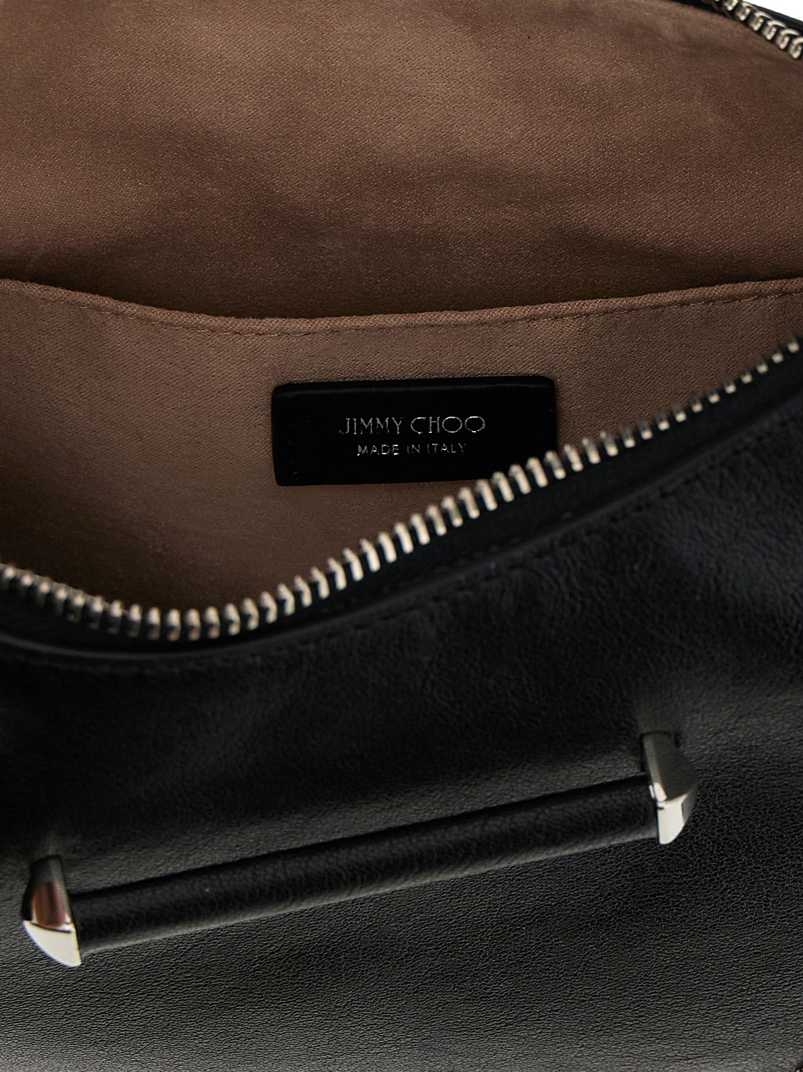 Lamb Leather Bar Hobo Shoulder Bag