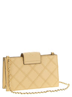 Fleming Beige Lamb Leather Cardholder
