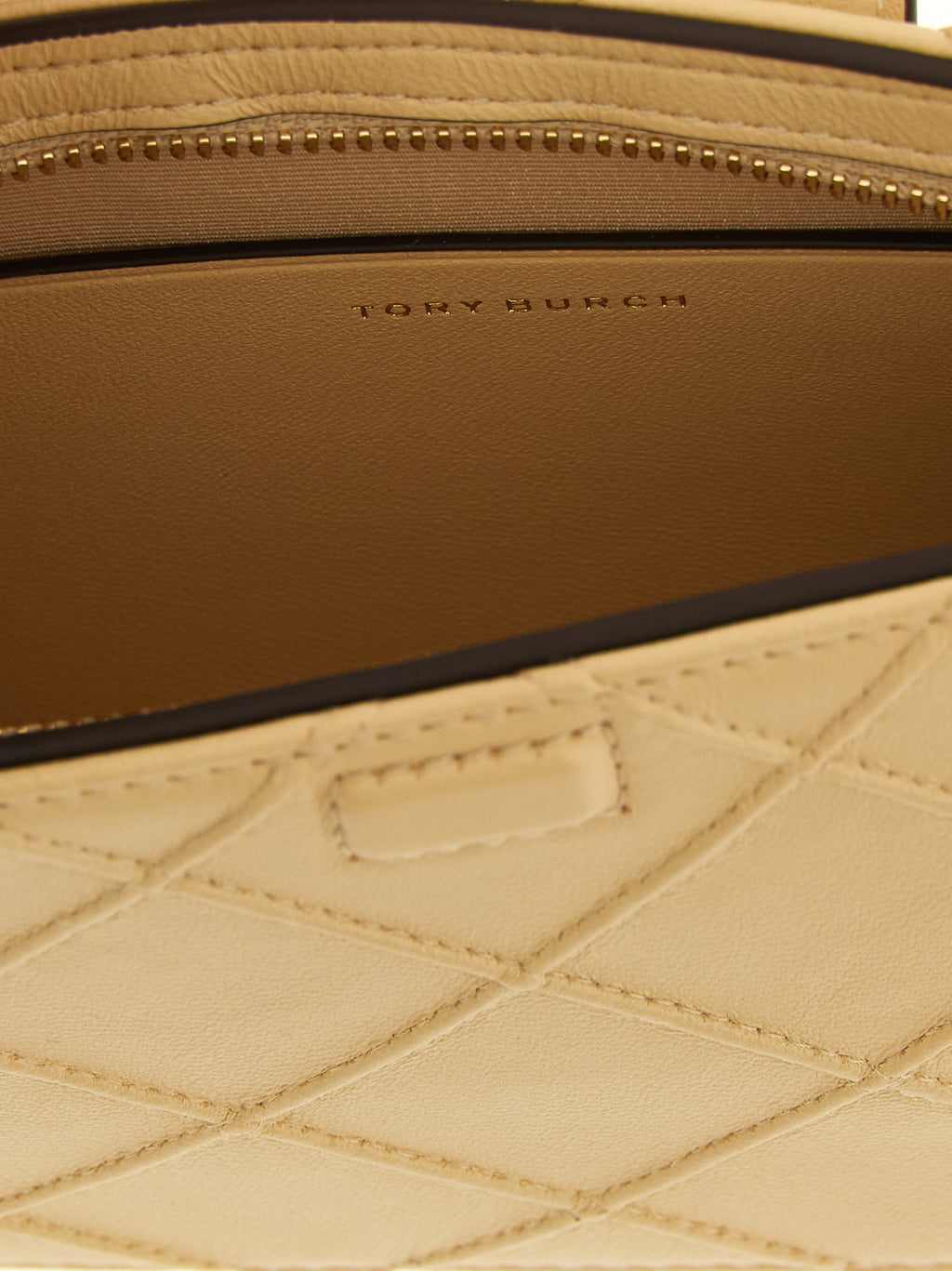 Fleming Beige Lamb Leather Cardholder