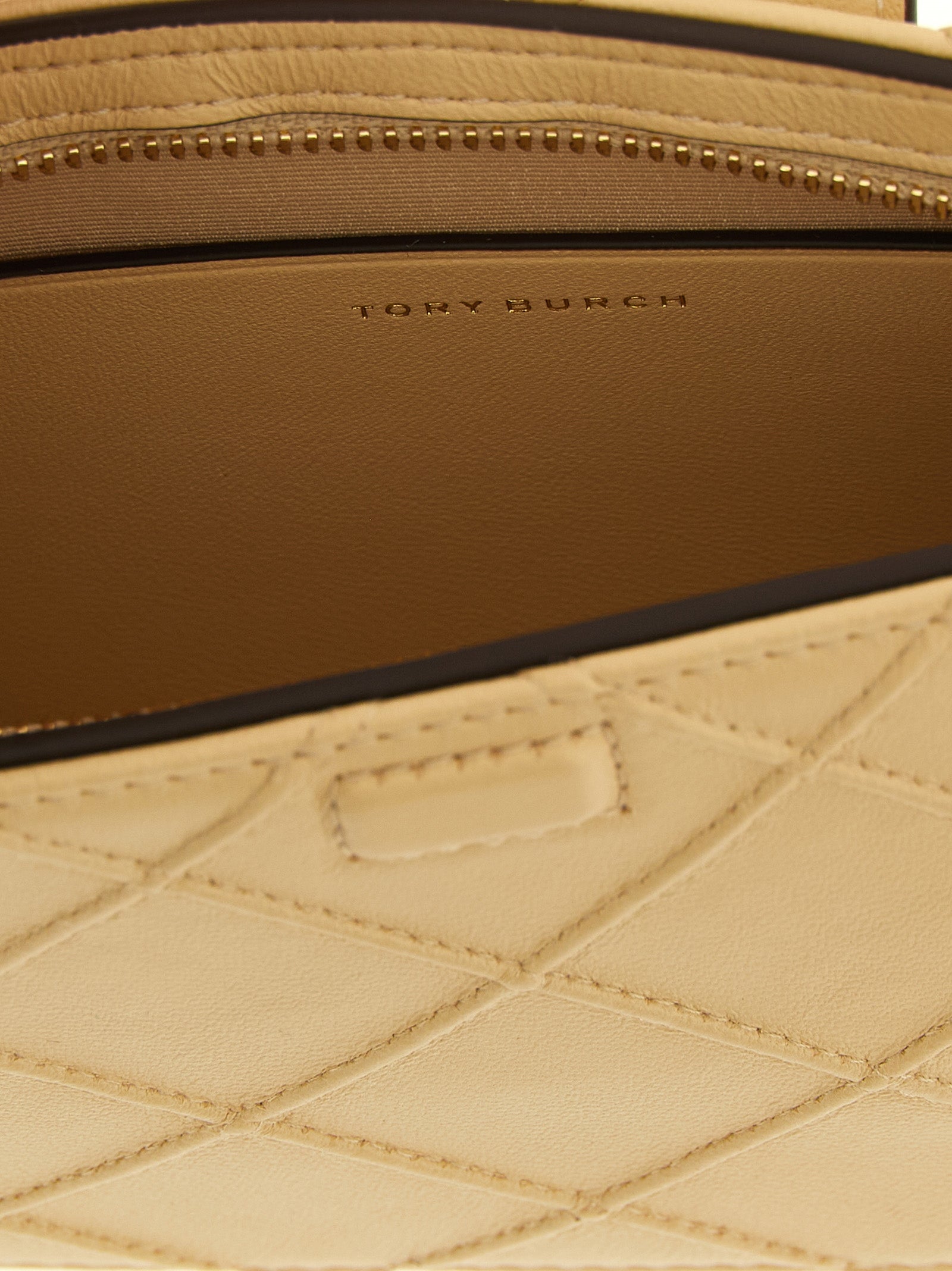 Fleming Beige Lamb Leather Cardholder