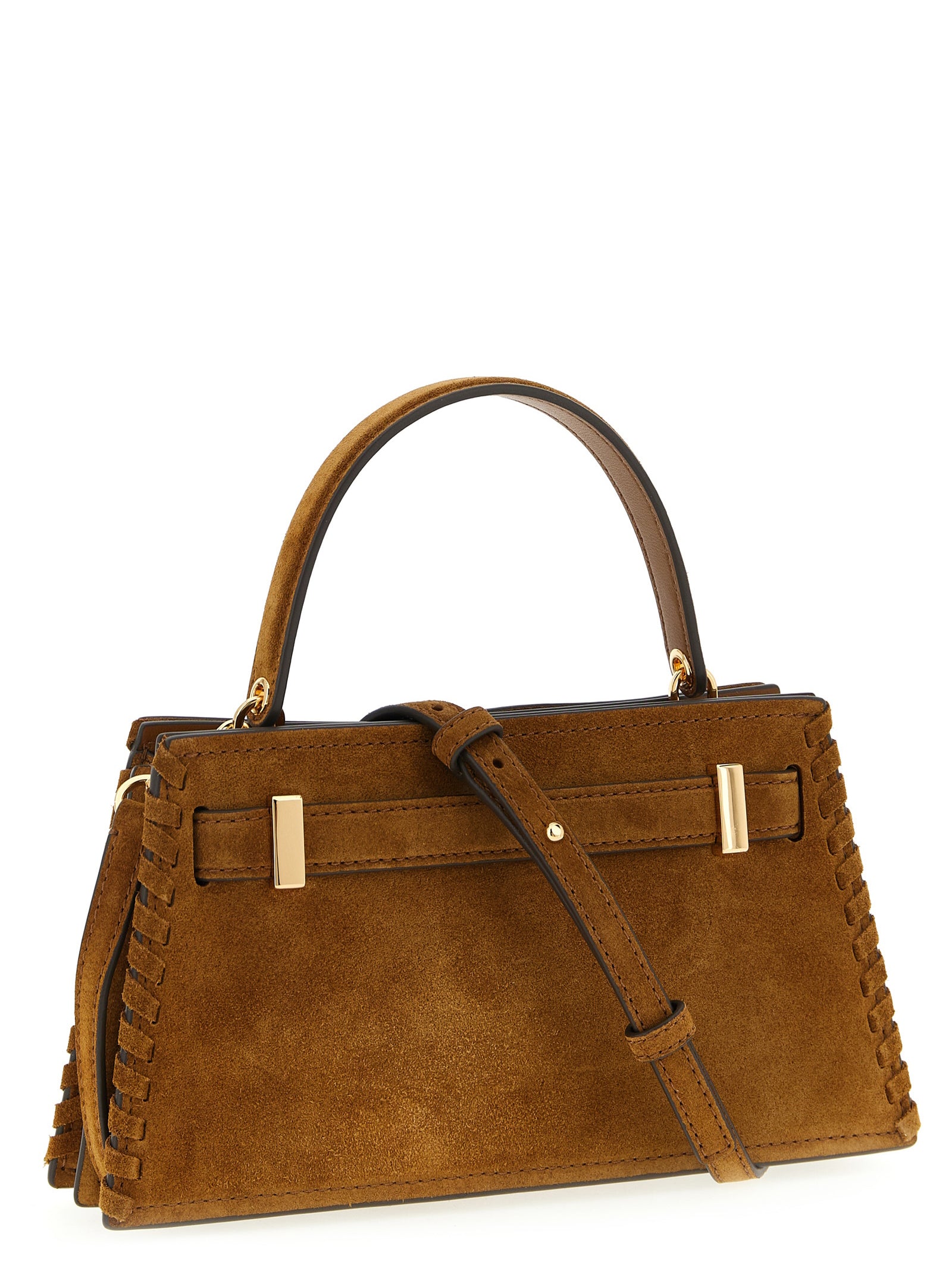 Suede Mini Lee Radziwill Handbag