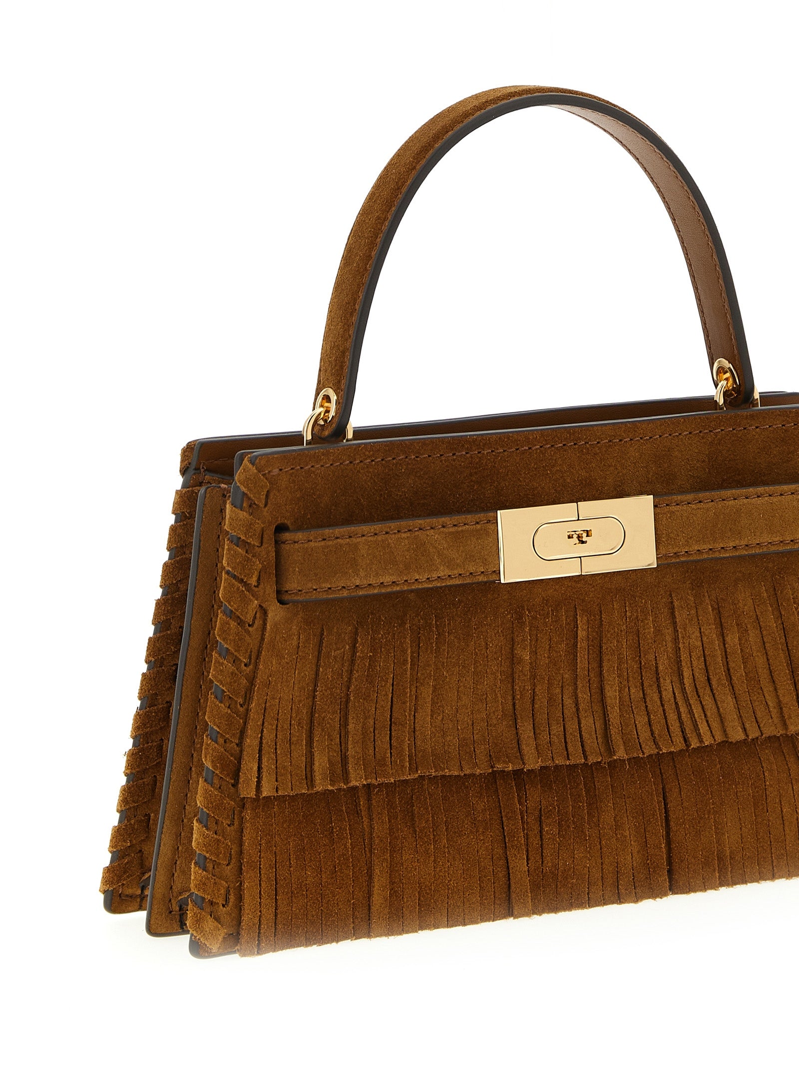 Suede Mini Lee Radziwill Handbag