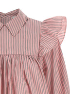 Multicolor Organic Cotton Oxford Striped Blouse