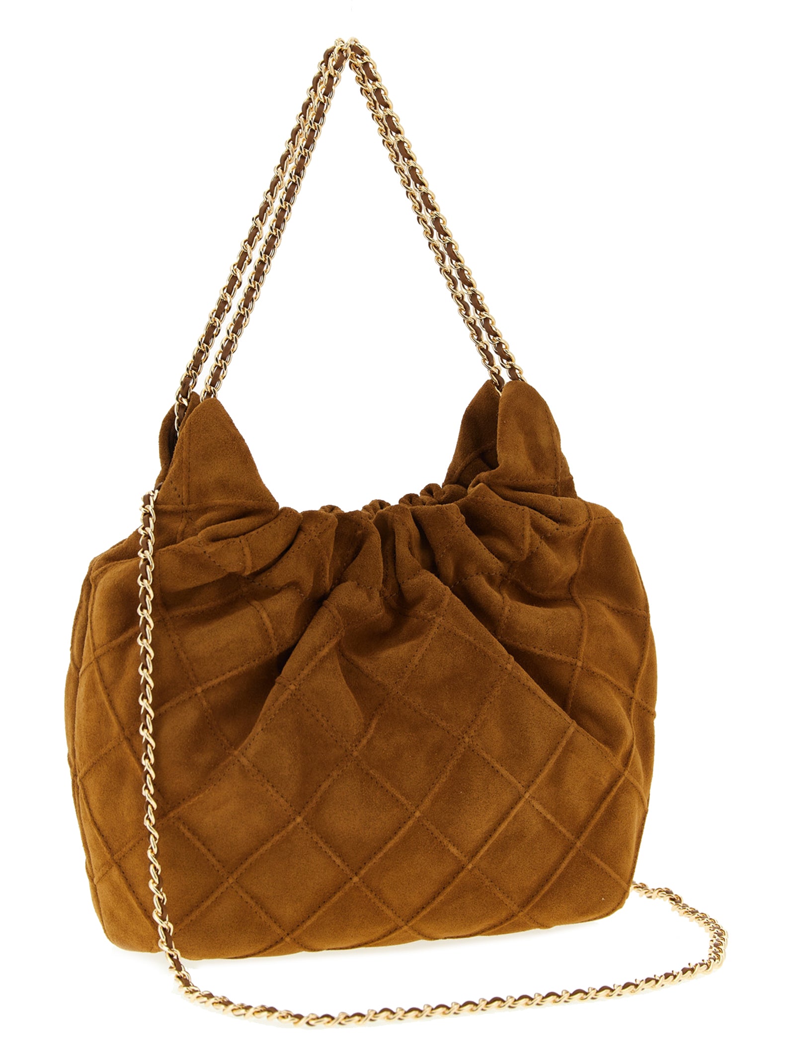 Mini Fleming Diamond Quilted Leather Shoulder Bag