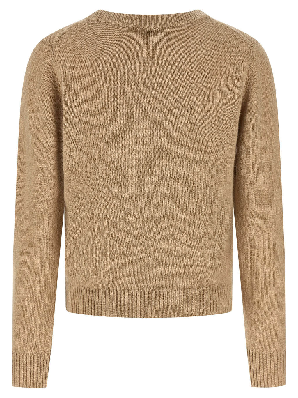 Beige Wool Banane Cardigan