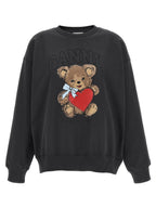Black Cotton Orso Sweatshirt