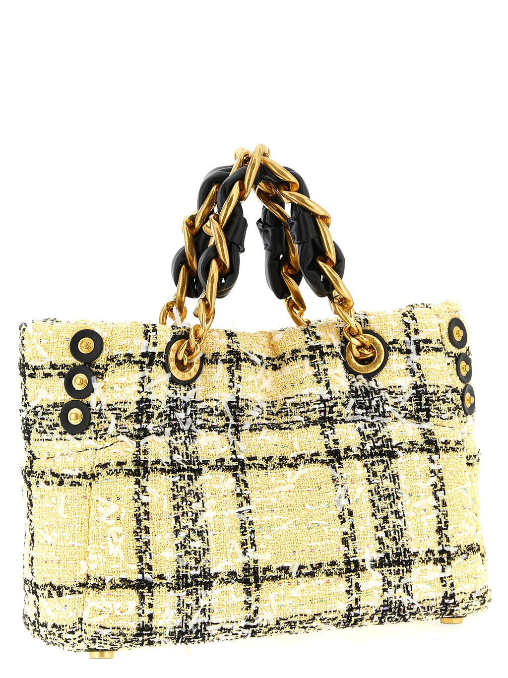Tweed Soft Cabas Small Tote Bag