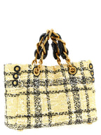 Tweed Soft Cabas Small Tote Bag