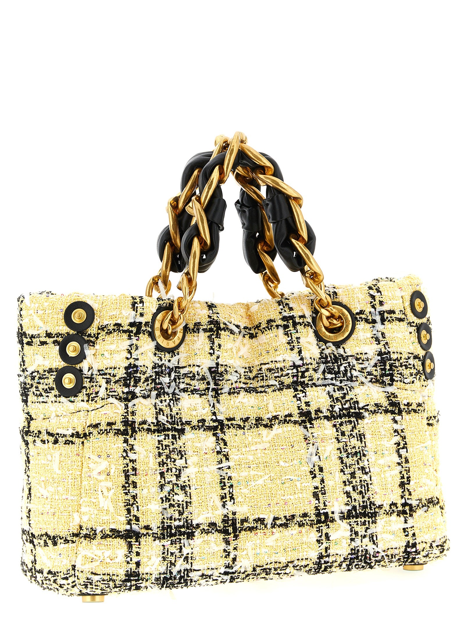 Tweed Soft Cabas Small Tote Bag