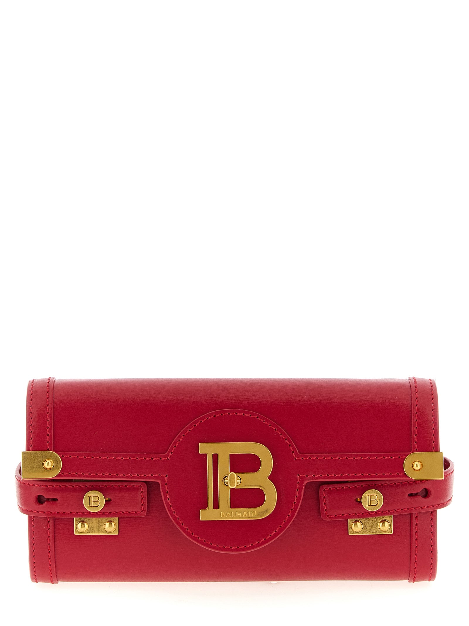 B-Buzz 23 Fuchsia Calfskin Clutch