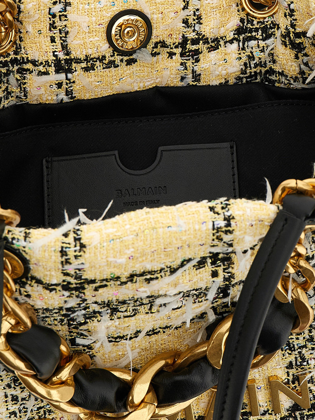 Tweed Soft Cabas Small Tote Bag