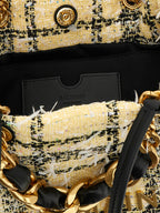 Tweed Soft Cabas Small Tote Bag