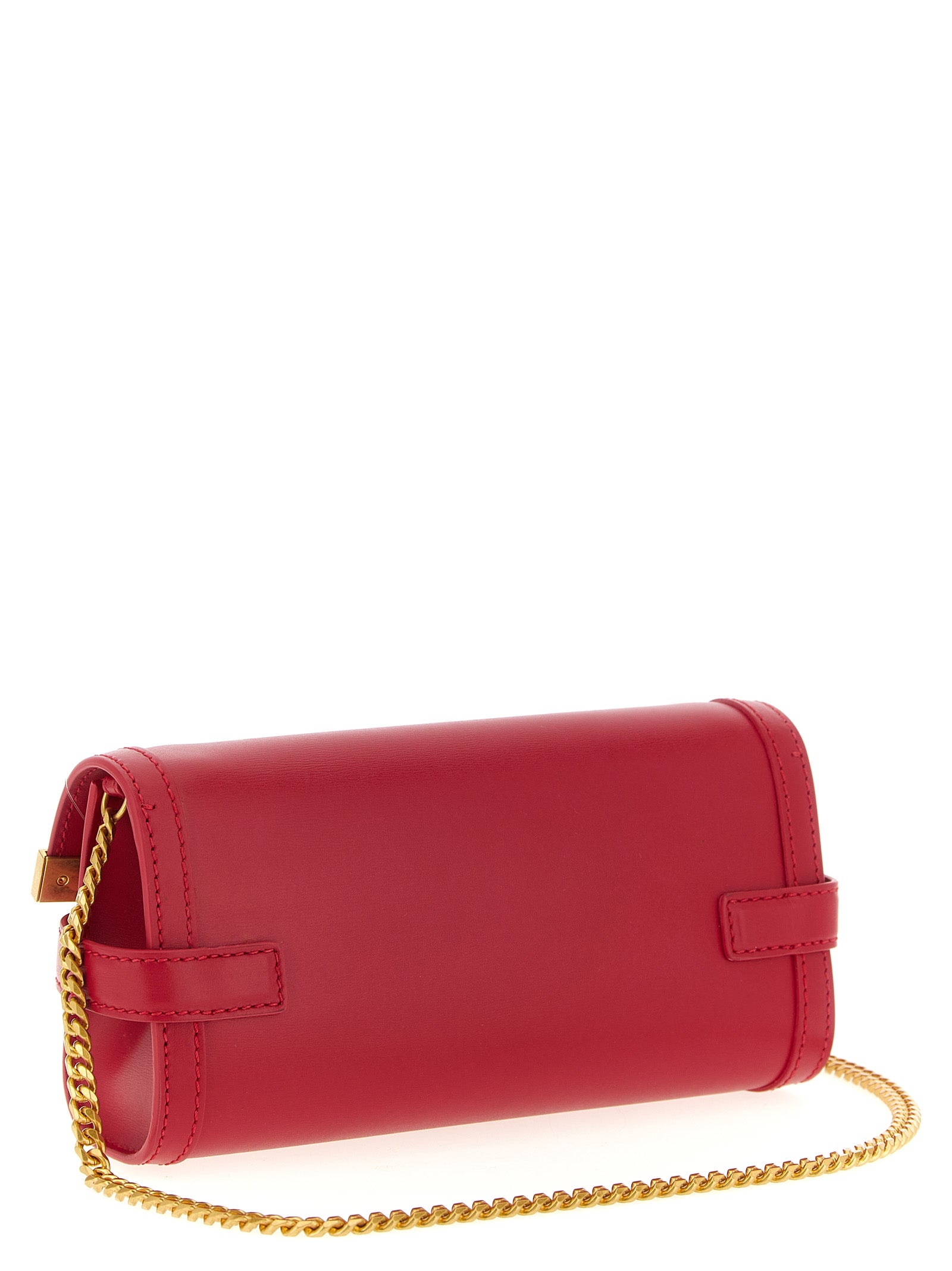 B-Buzz 23 Fuchsia Calfskin Clutch