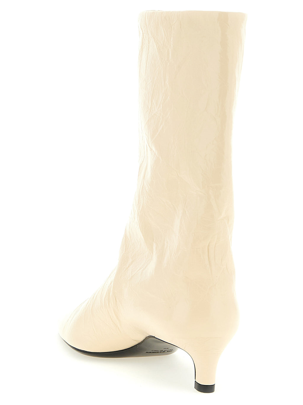 Calfskin Pointed Ankle Boots