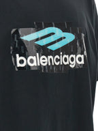 Black Cotton Crew Neck T-Shirt