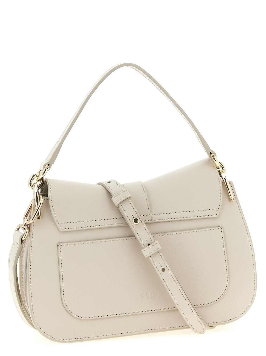 Calfskin Flow M Shoulder Bag