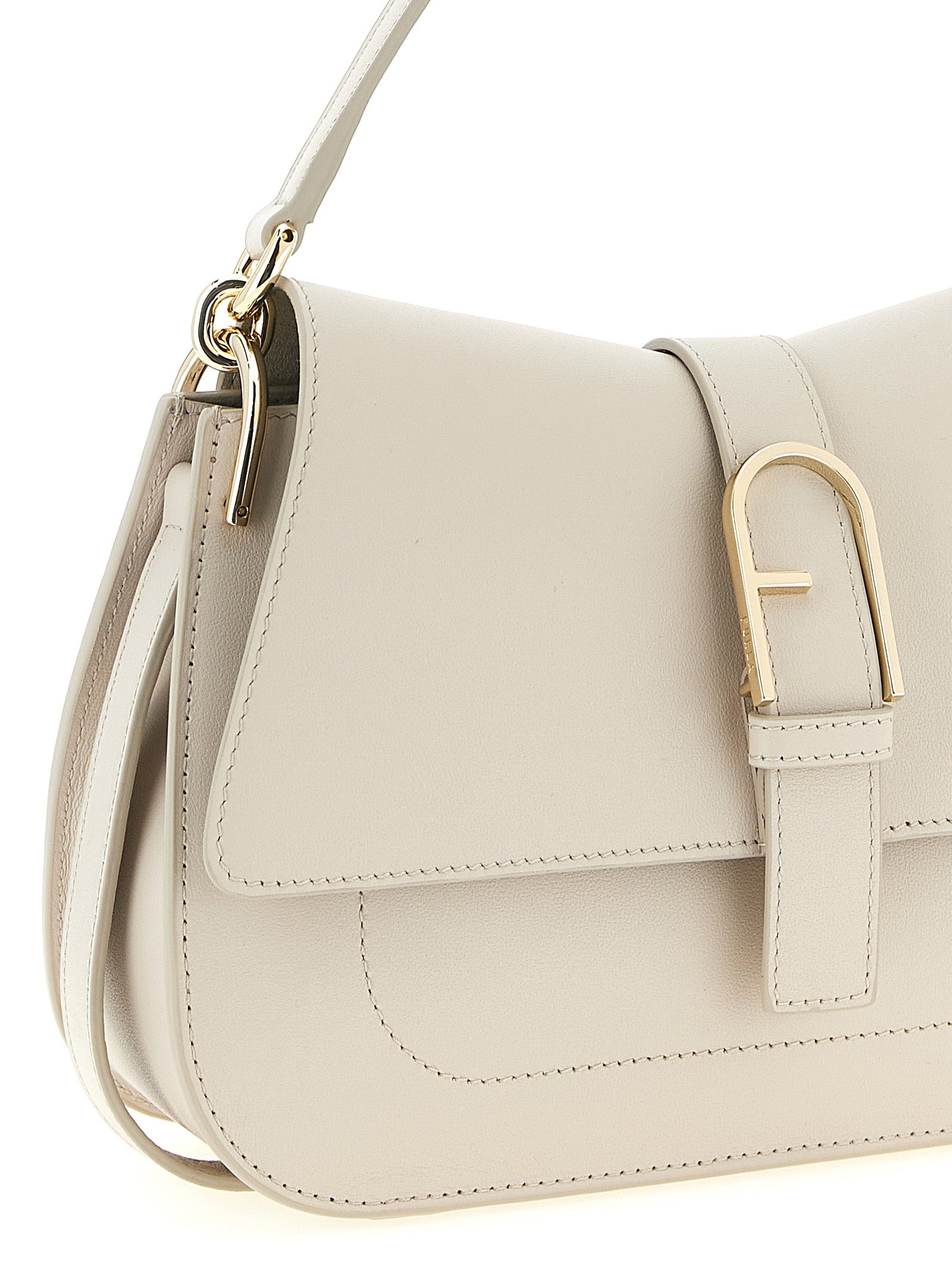 Calfskin Flow M Shoulder Bag