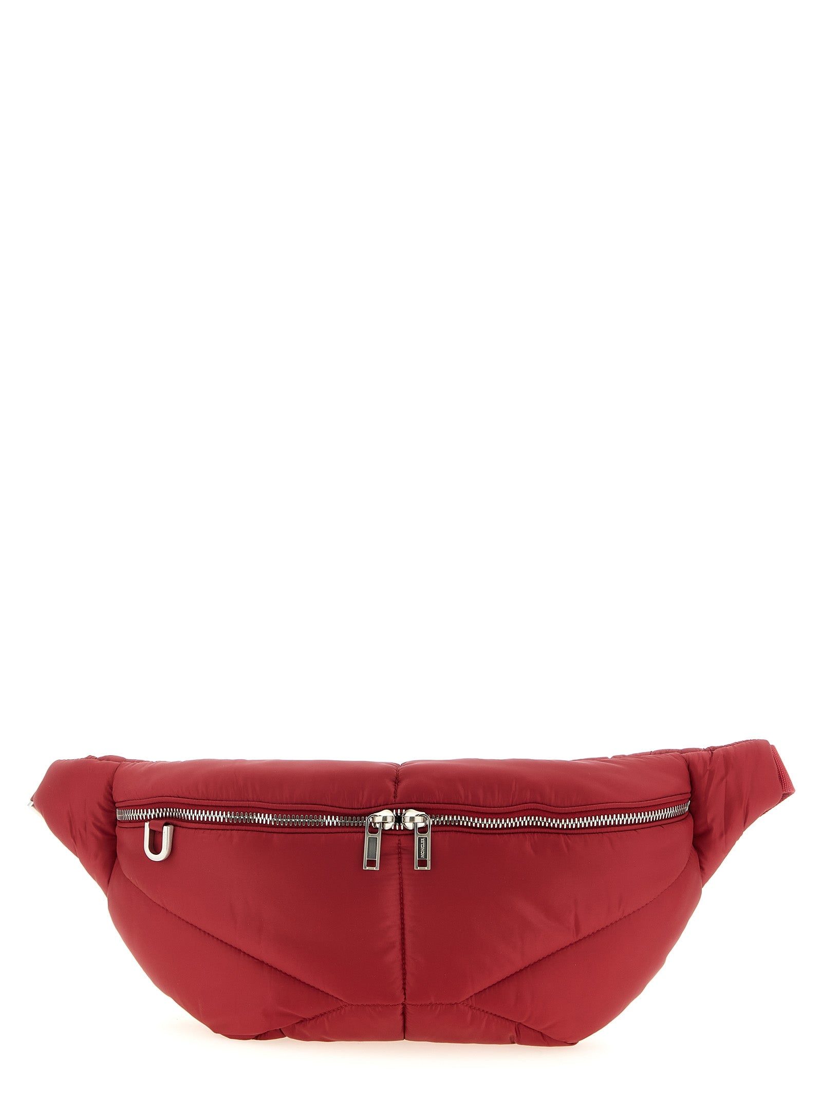 Red Quilted Megapenta Belt Bag