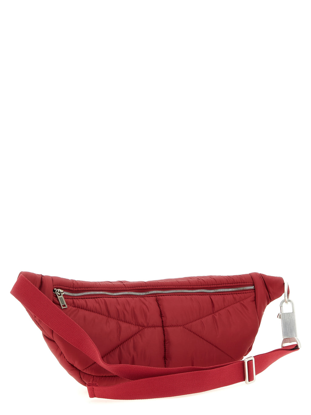 Red Quilted Megapenta Belt Bag