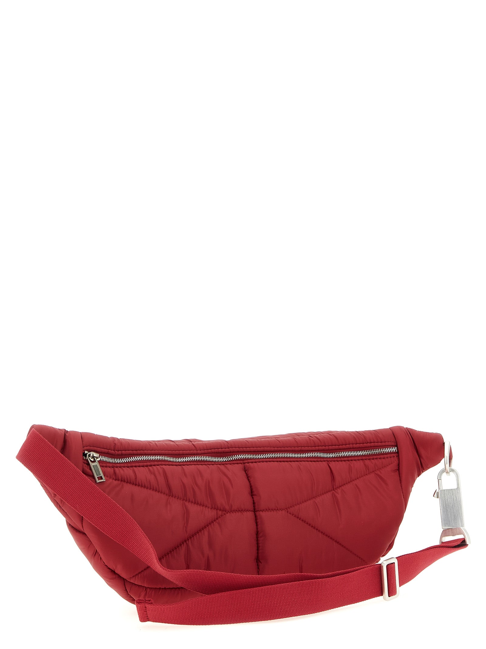 Red Quilted Megapenta Belt Bag