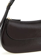 Calfskin Purple Clovelly Shoulder Bag