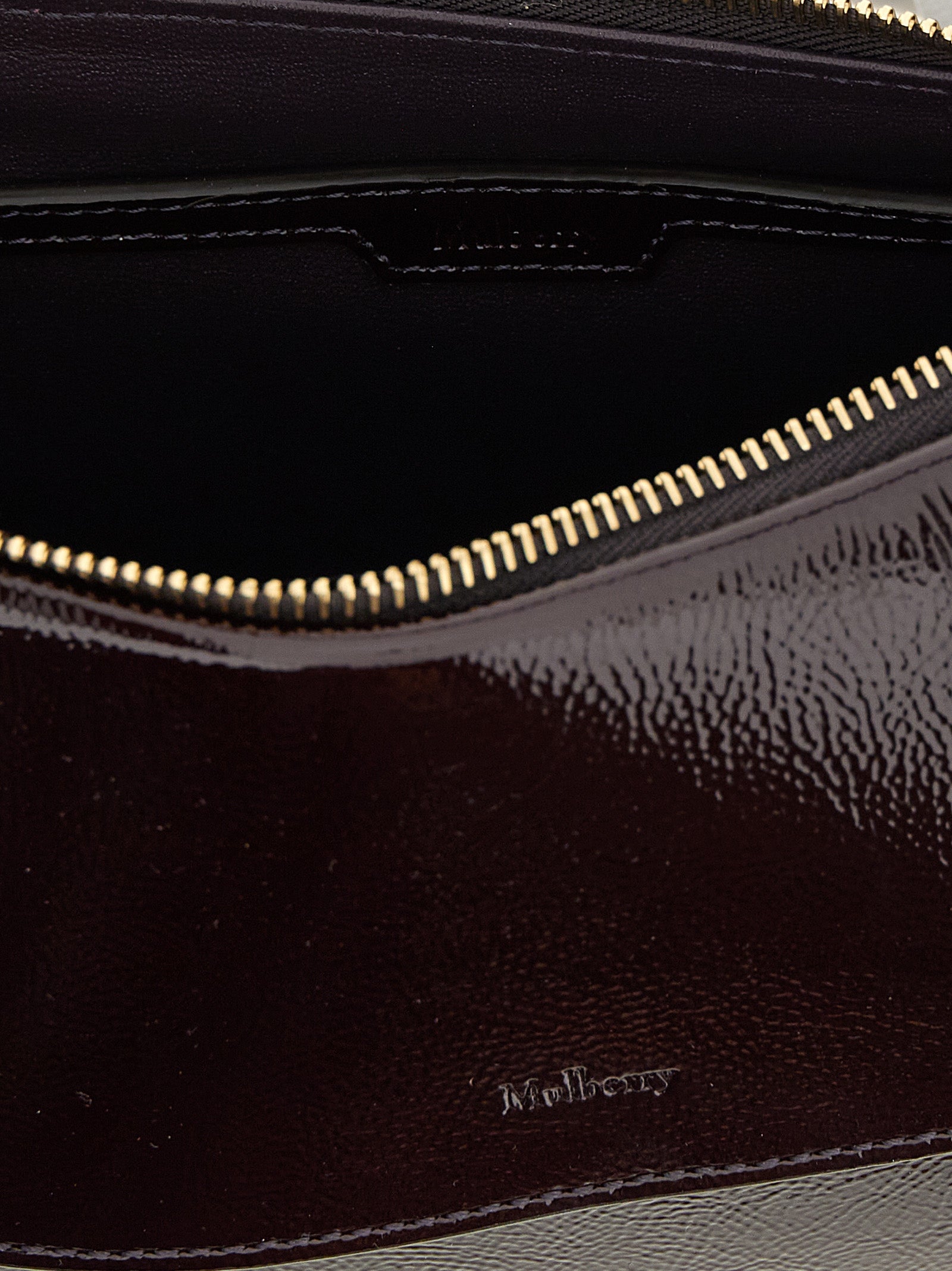 Calfskin Purple Clovelly Shoulder Bag