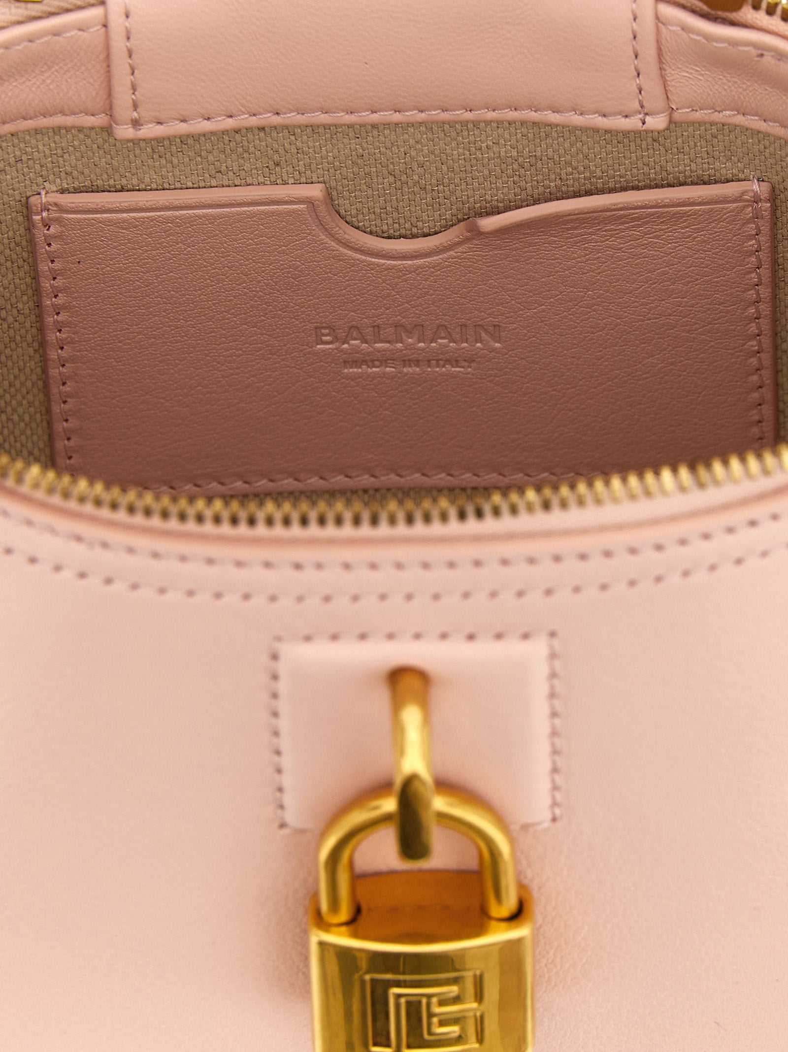 Pink Calfskin Pulse Vanity Handbag